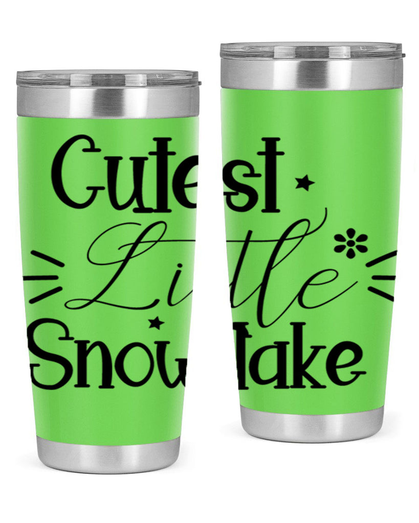 Cutest Little Snowflake90#- winter- Tumbler