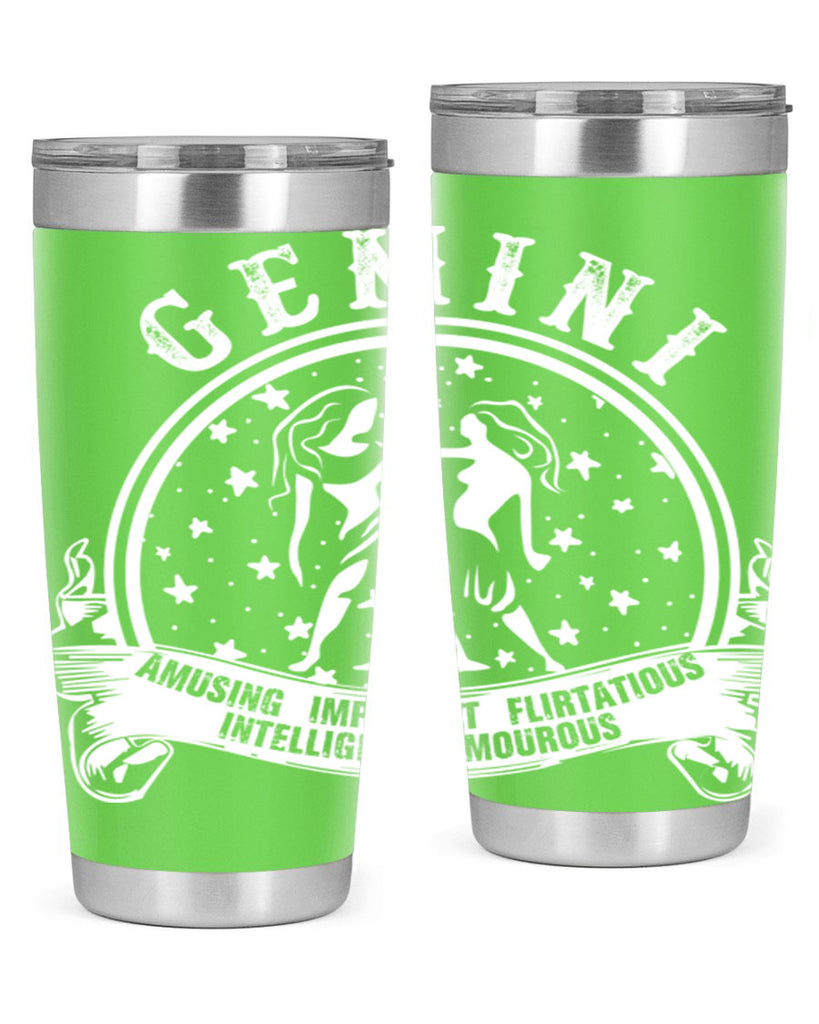 Gemini 10#- zodiac- Tumbler