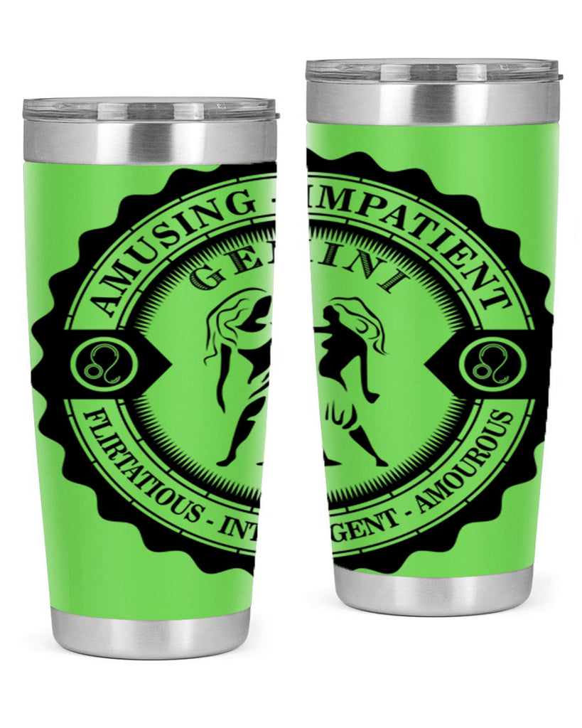 Gemini 11#- zodiac- Tumbler