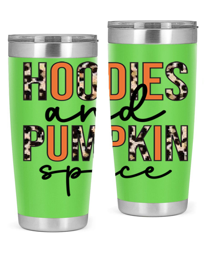 Hoodies and pumpkin spice 317#- fall- Tumbler