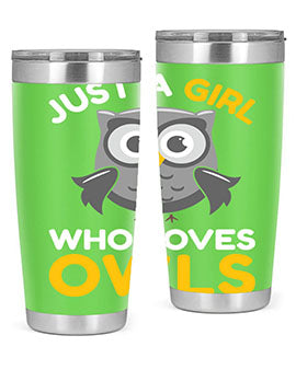 Just a Boy Who Loves A TurtleRabbit 11#- owl- Tumblers