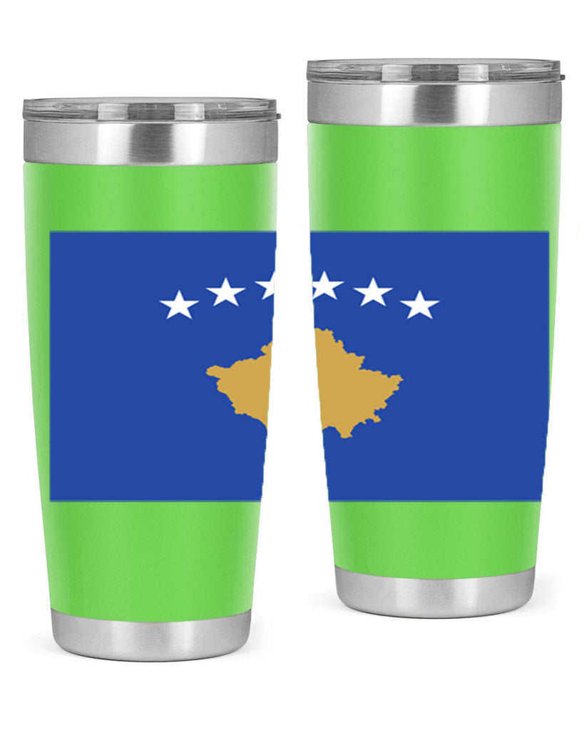 Kosovo 108#- world flags- Tumbler