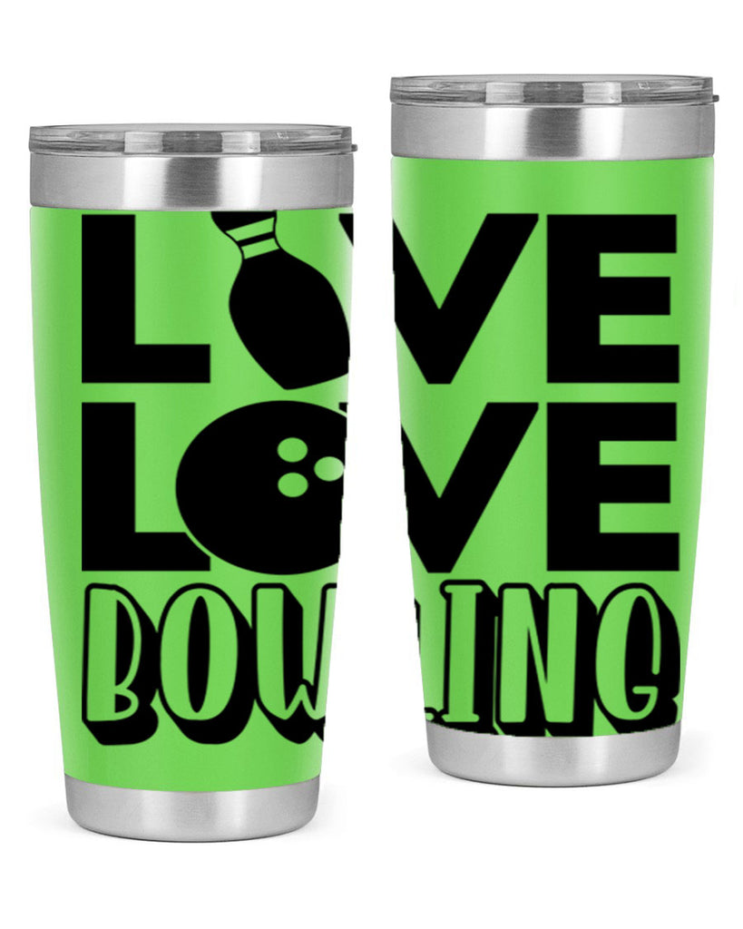 Live Love Bowling 833#- bowlig- Tumbler