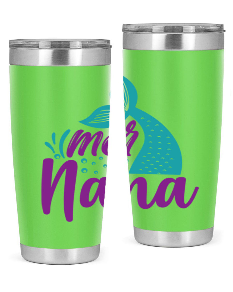 Mer Nana 343#- mermaid- Tumbler