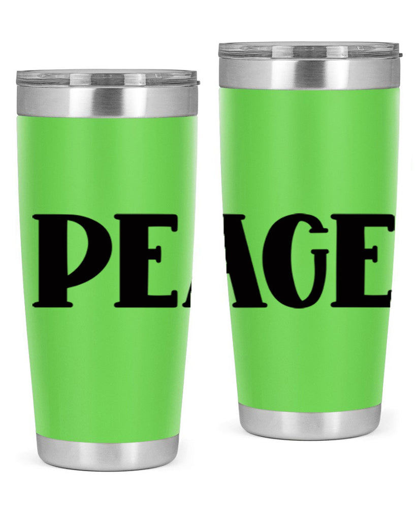 Peace Style 40#- St Patricks Day- Tumbler