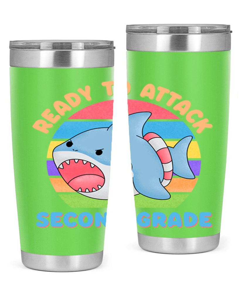 Ready to Attack 2nd Grade 19#- second grade- Tumbler
