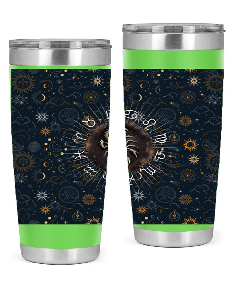 Scorpius Straight 466#- zodiac- Tumbler