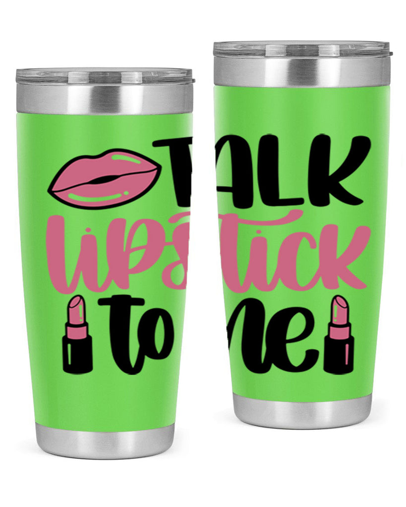 Talk Lipstick To Me Style 15#- make up- Tumbler