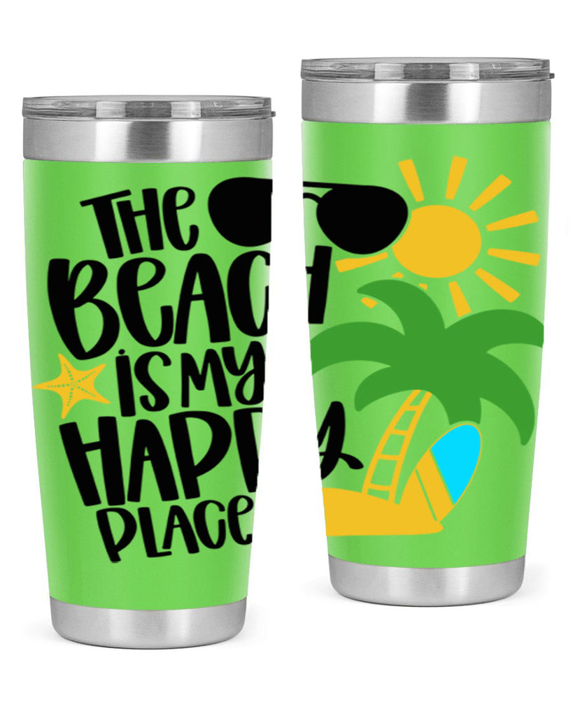 The Beach Is My Happy Place Style 12#- summer- Tumbler