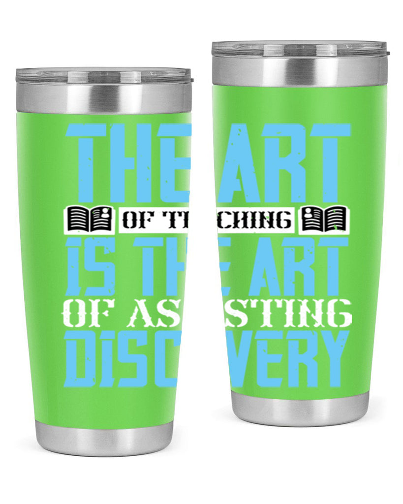 The art of teaching is the art of assisting discovery Style 15#- coaching- tumbler