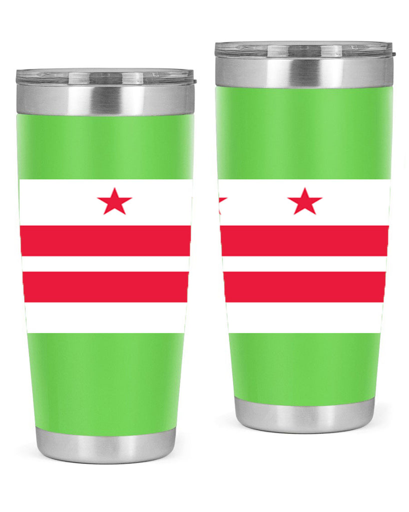 Washington DC 5#- Us Flags- Tumbler