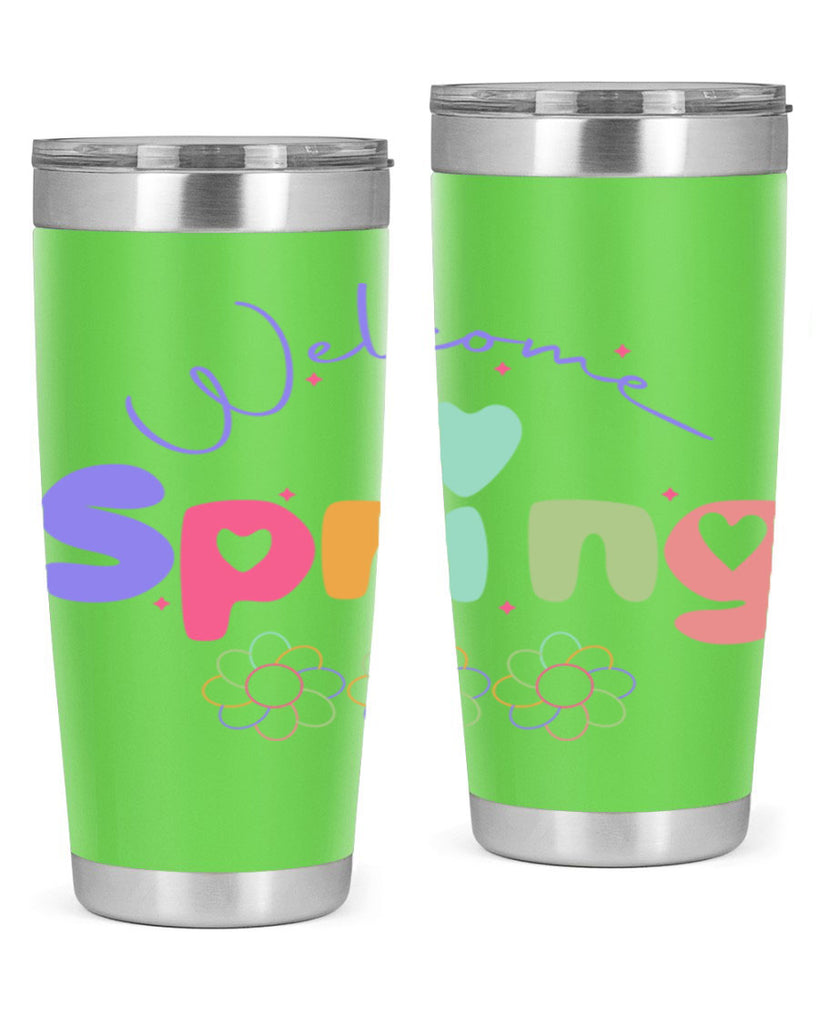 Welcome Spring583#- spring- Tumbler