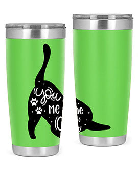 You Me The Cat Style 111#- cat- Tumbler