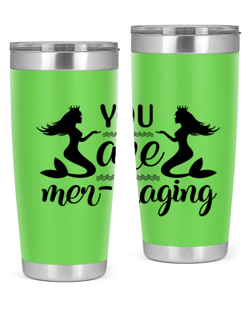 You are mermaging design 686#- mermaid- Tumbler
