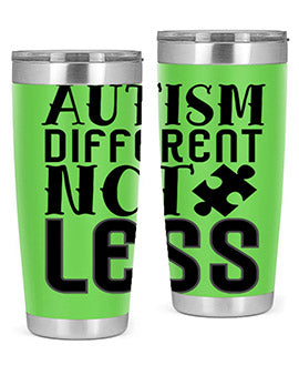 autism different not less Style 6#- autism- Tumbler