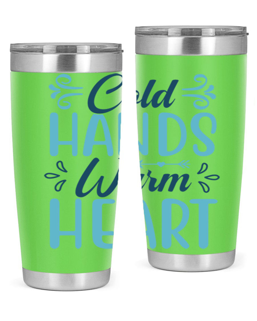 cold hands warm heart 50#- winter- Tumbler