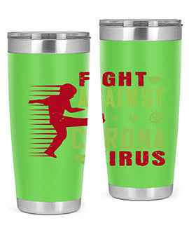 fight against corona virus Style 41#- corona virus- Tumbler