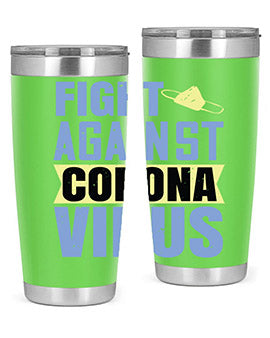 fight against corona virus Style 42#- corona virus- Tumbler
