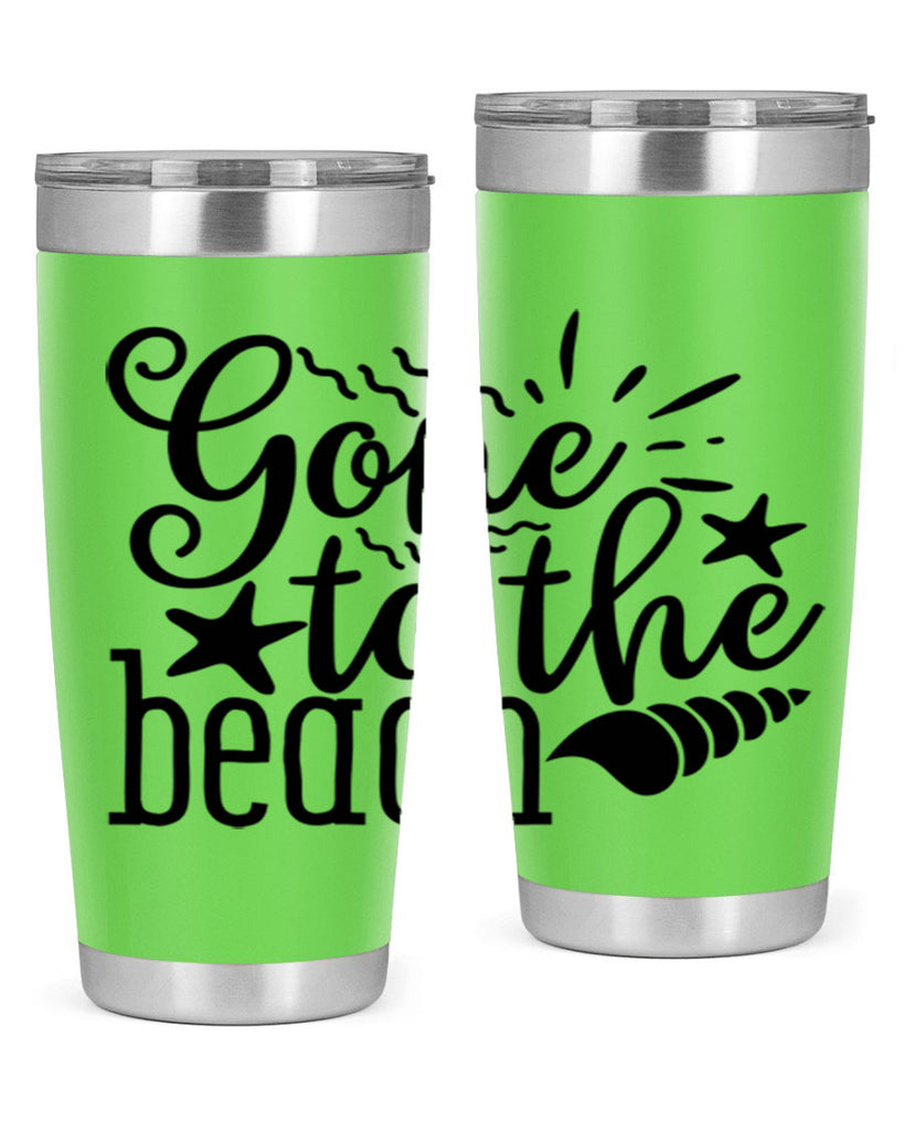 gone to the beach Style 100#- summer- Tumbler