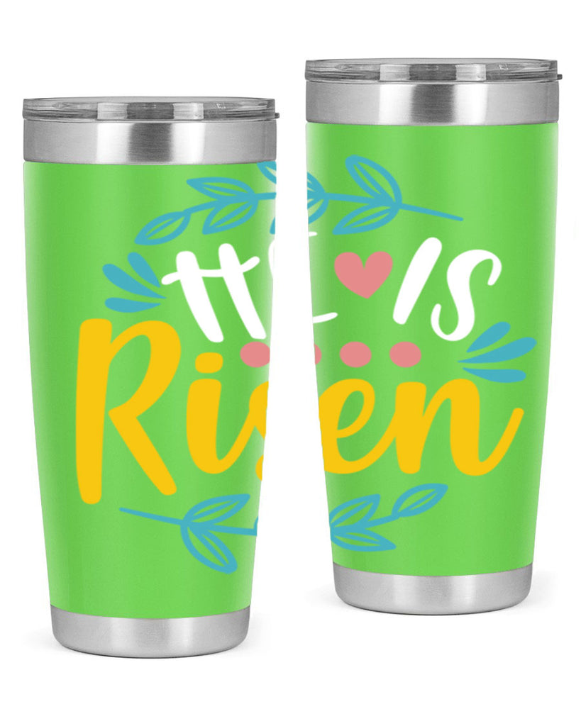 he is risen 78#- easter- Tumbler