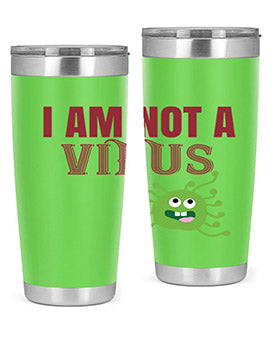 i am not a virus Style 36#- corona virus- Tumbler