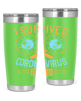 i survived corona virus Style 34#- corona virus- Tumbler
