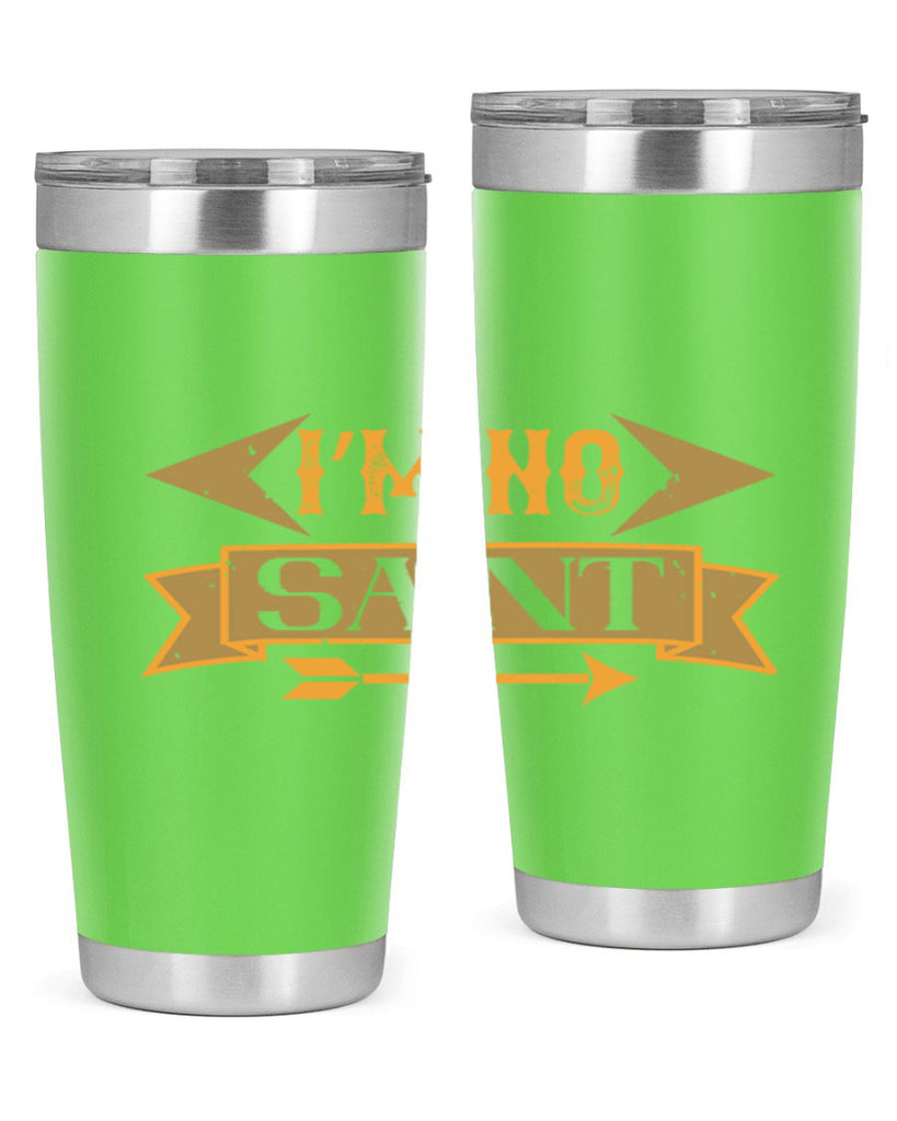 i’m no saint 59#- mardi gras- Tumbler