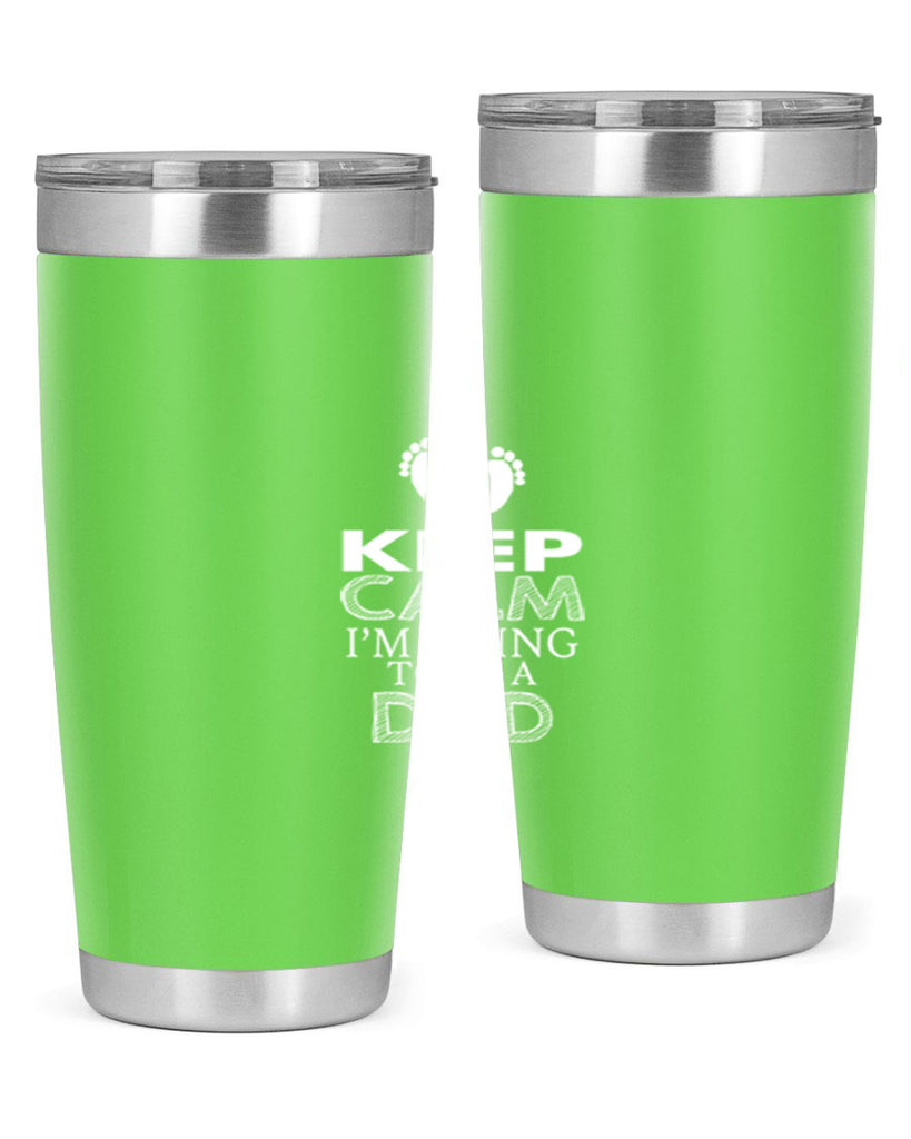 keep clam i am going to be a dad 2#- dad- Tumbler