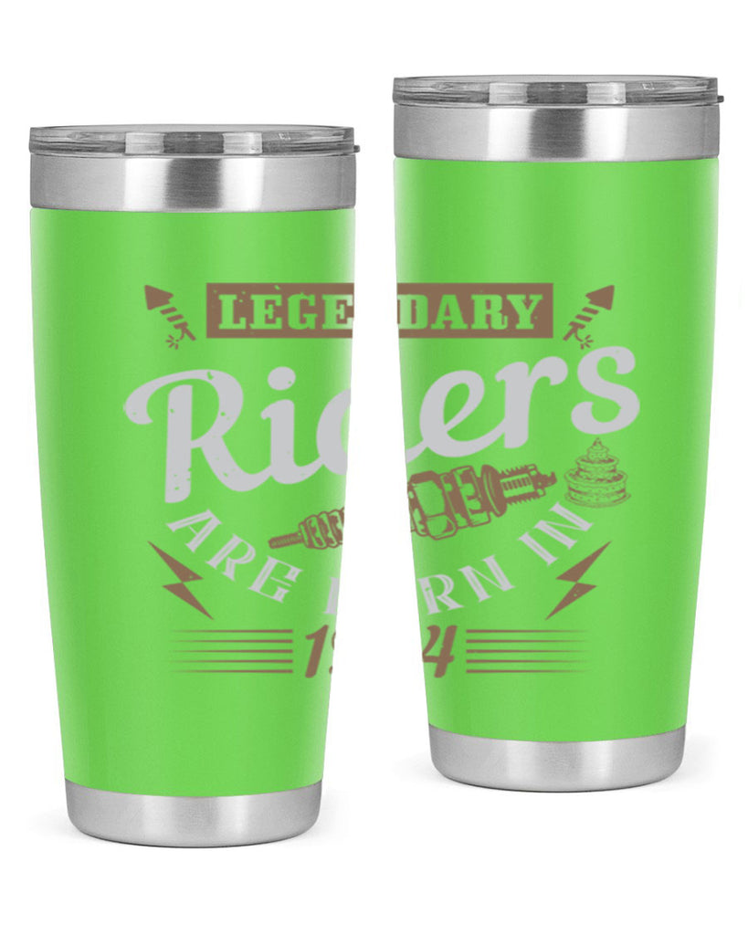 legendary riders are born in Style 60#- birthday- tumbler