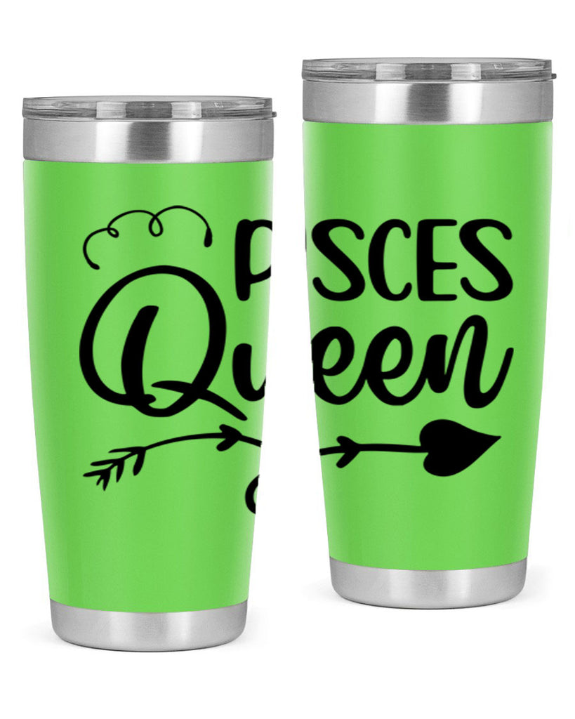 pisces queen 379#- zodiac- Tumbler