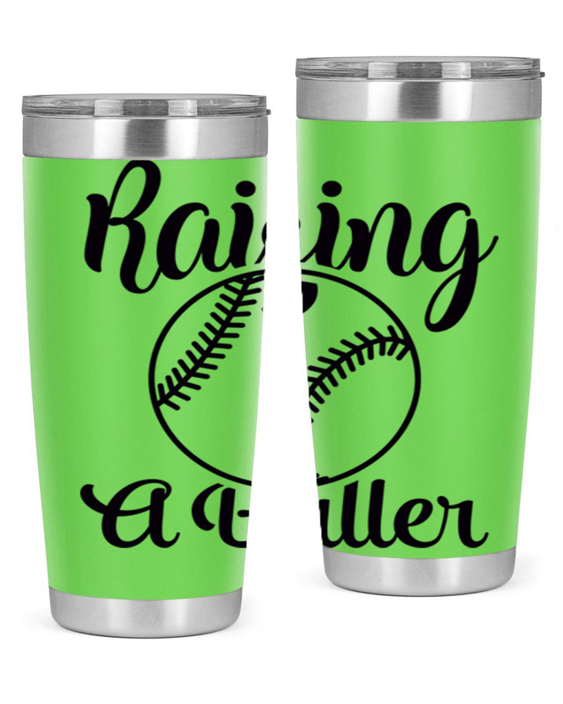 raising a baller 2277#- softball- Tumbler