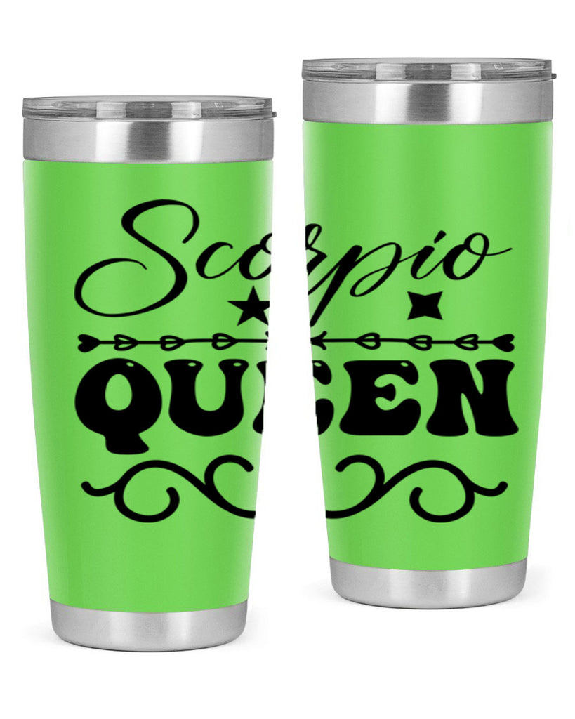 scorpio queen 447#- zodiac- Tumbler