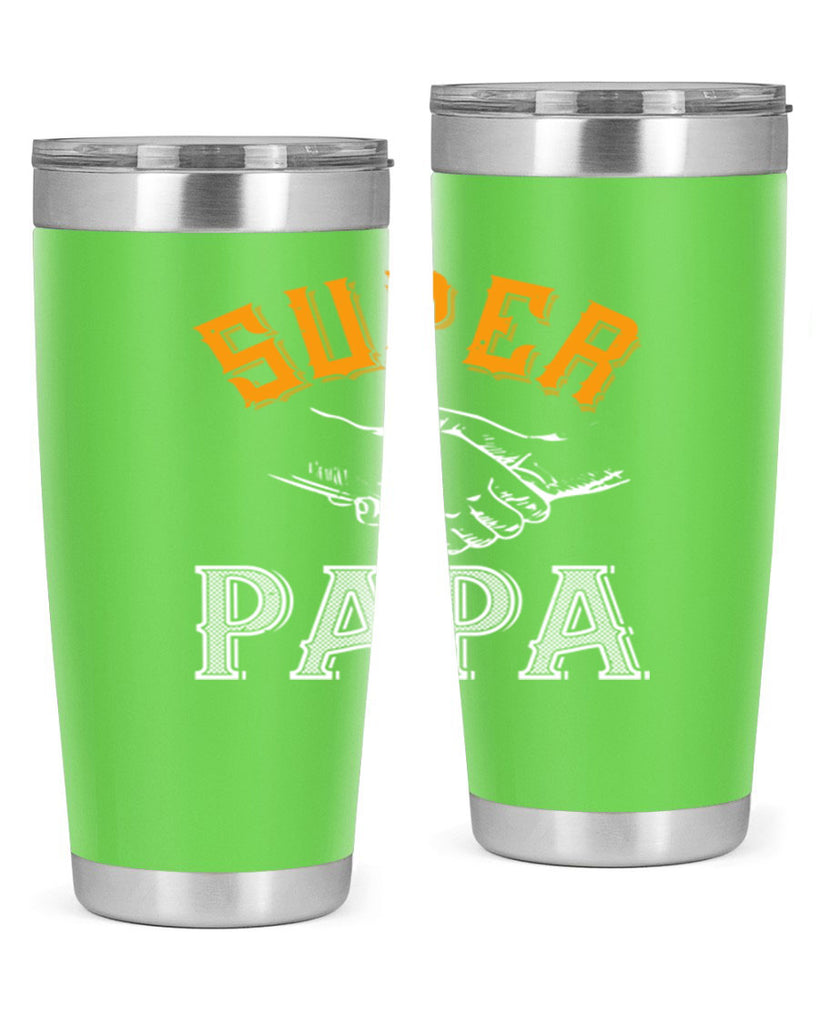 super papa 8#- grandpa - papa- Tumbler