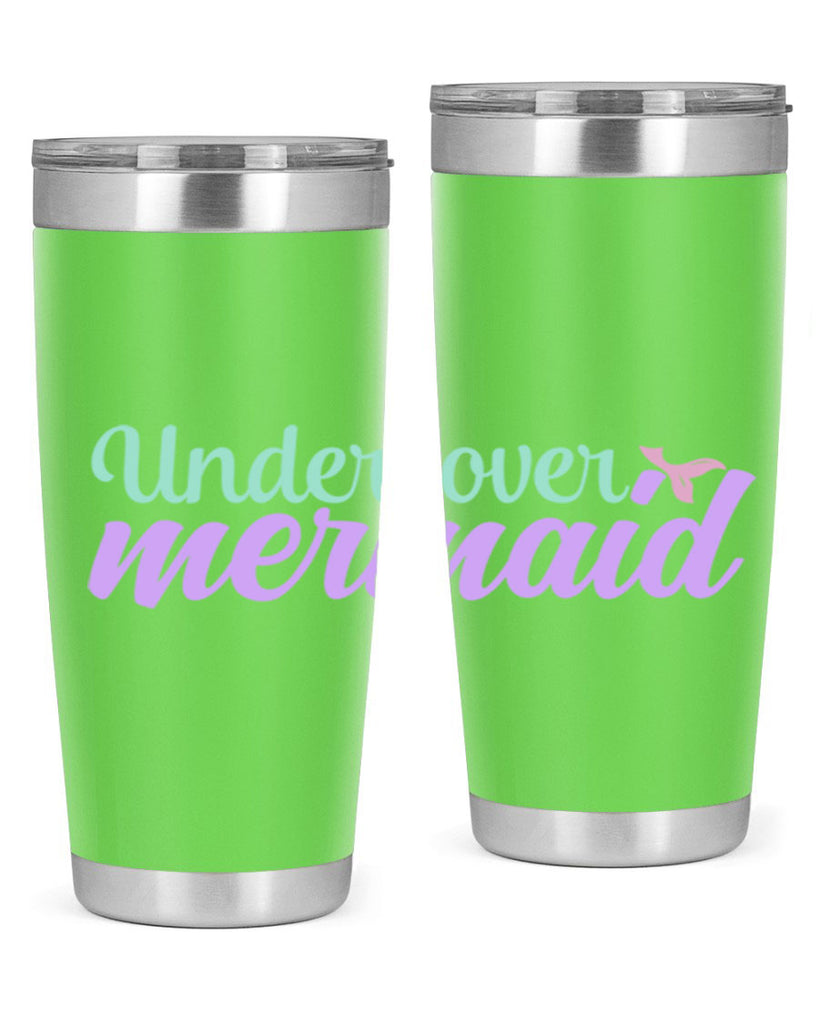 undercover mermaid 8#- mermaid- Tumbler