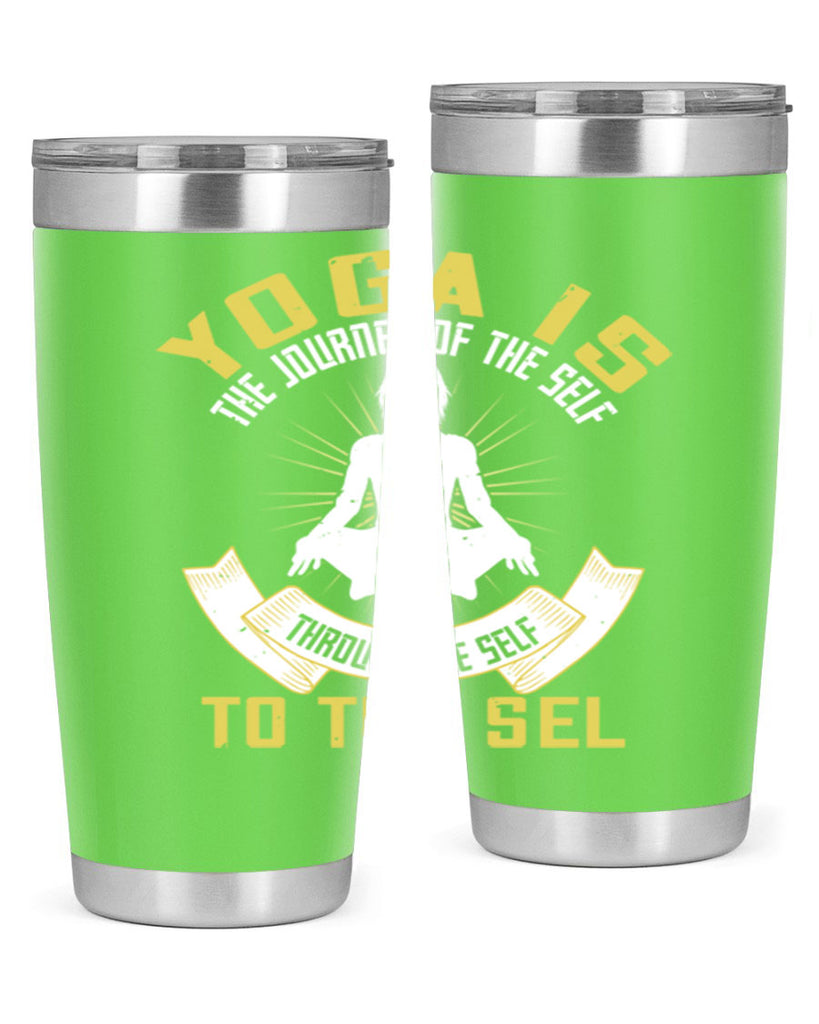 yoga is the journey of the self through the self to the sel 20#- yoga- Tumbler