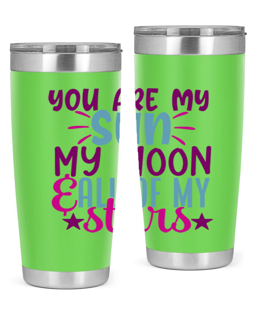 you are my sun my moon all of my stars 5#- family- Tumbler