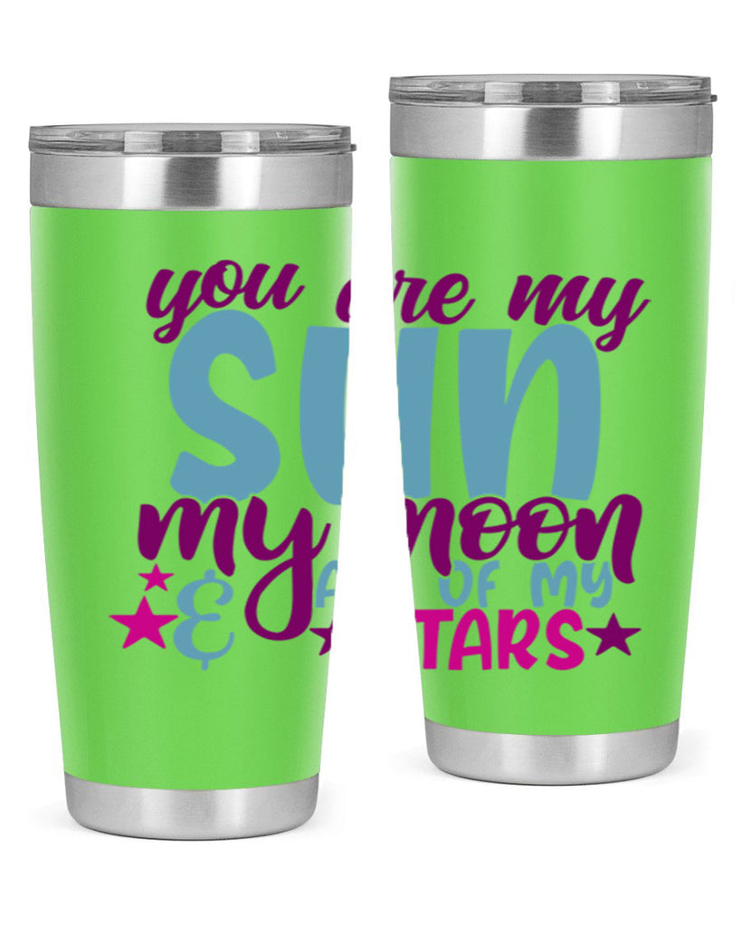you are my sun my moon all of my stars 6#- family- Tumbler