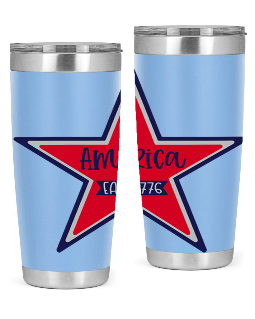 America East Style 144#- Fourt Of July- Tumbler