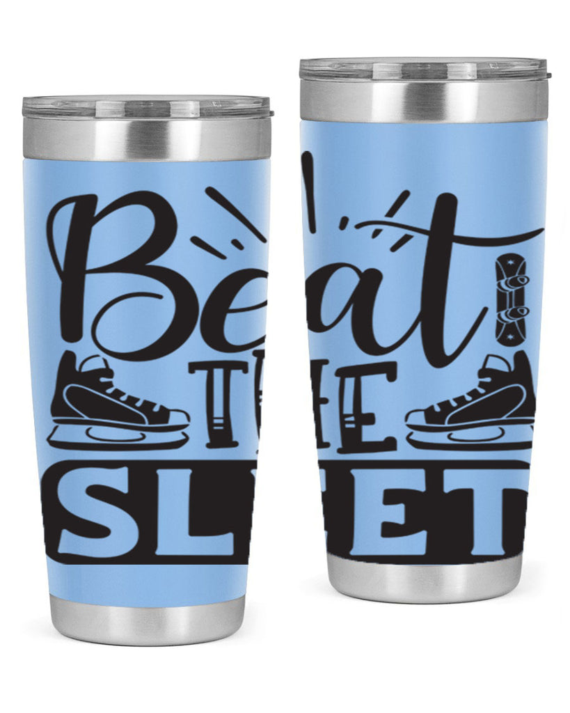 Beat the sleet 24#- winter- Tumbler