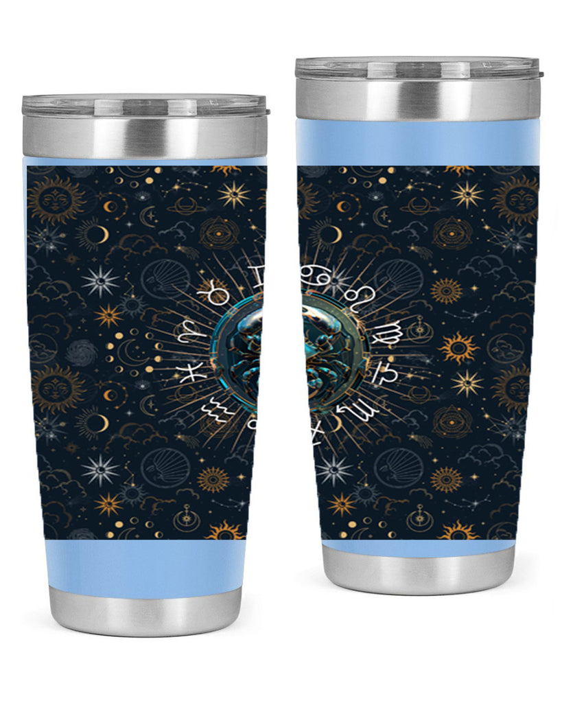 Cancer Straight 146#- zodiac- Tumbler