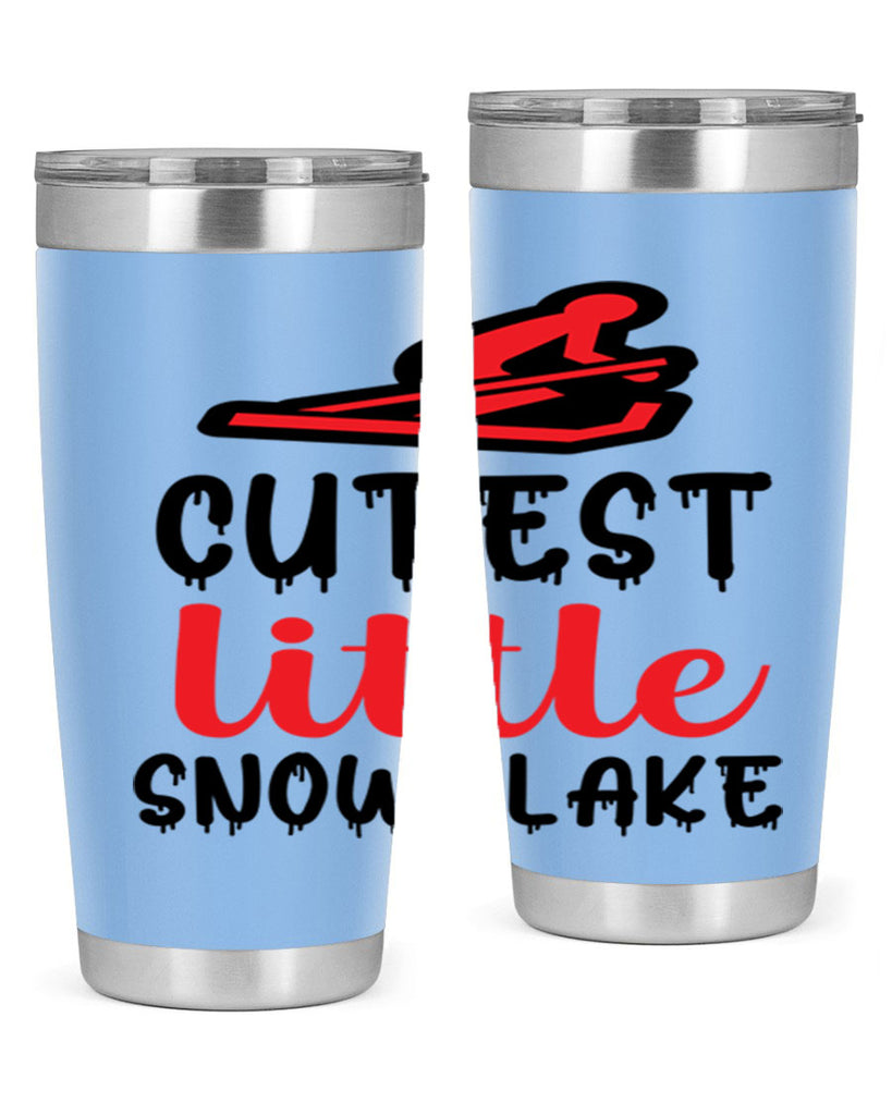 Cutest little snowflake 87#- winter- Tumbler