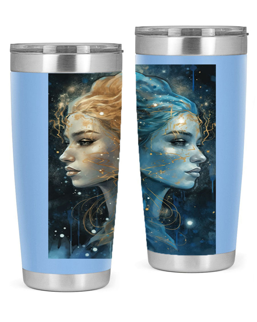 Gemini 56#- zodiac- Tumbler