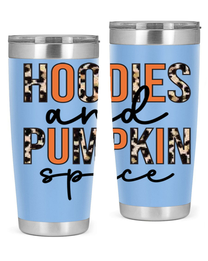 Hoodies and pumpkin spice 317#- fall- Tumbler