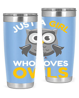 Just a Boy Who Loves A TurtleRabbit 11#- owl- Tumblers