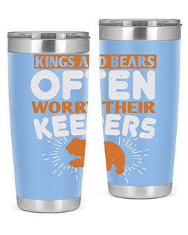 Kings and Bears often worry their Keepers 66#- Bears- Tumbler
