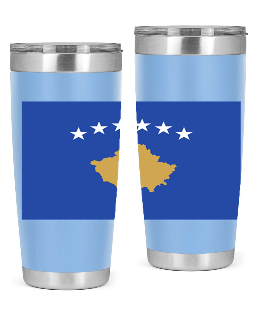 Kosovo 108#- world flags- Tumbler
