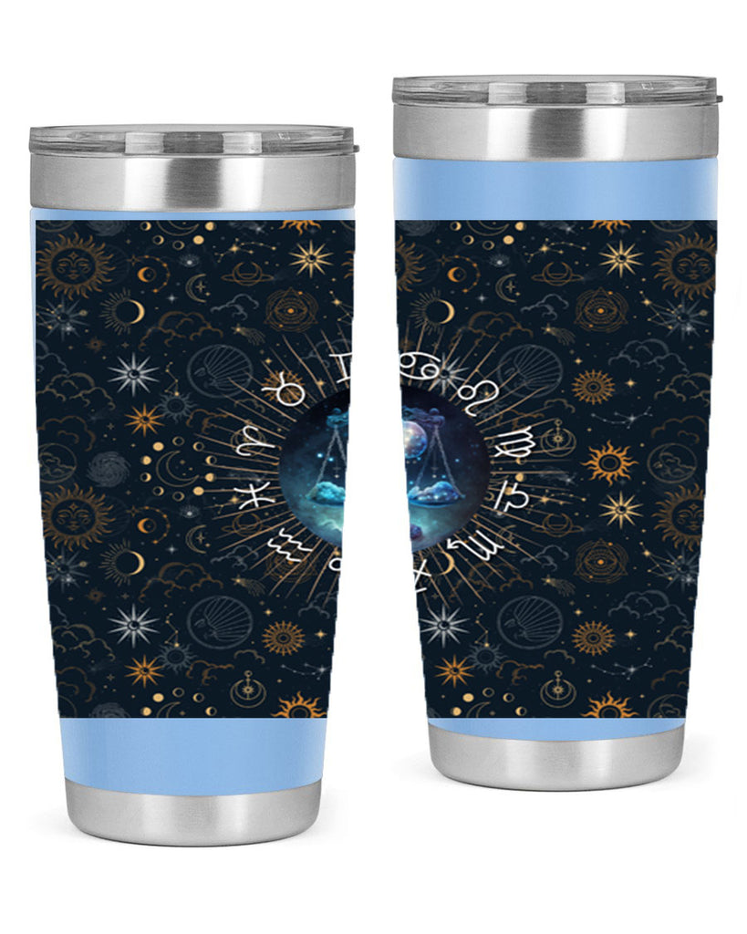 Libra Straight 317#- zodiac- Tumbler