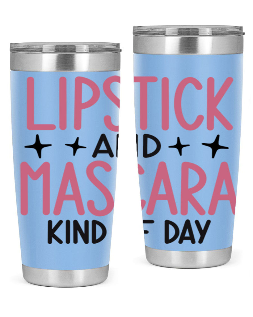 Lipstick and Mascara Kind of Day Style 57#- make up- Tumbler
