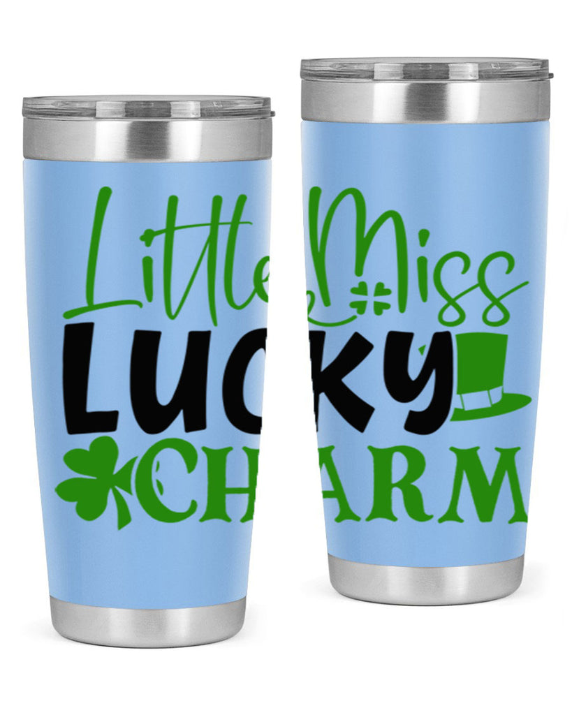 Little Miss Lucky Charm Style 154#- St Patricks Day- Tumbler