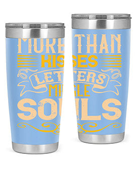 More than kisses letters mingle souls Style 29#- dog- Tumbler